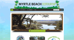 Desktop Screenshot of myrtlebeachecotourism.com
