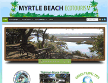 Tablet Screenshot of myrtlebeachecotourism.com